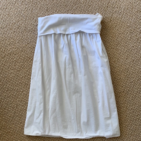 White Cotton Skirt - Picture 5 of 5